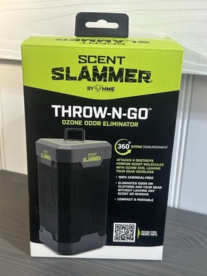 HME - Throw-N-Go Scent Slammer Ozone Odor Eliminator Open Box! New!