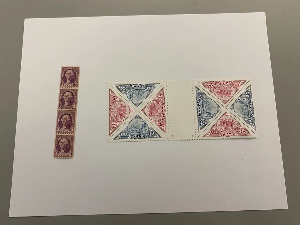 Us Postage stamps mint block 20 lot - Image 3 of 3