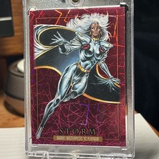 Storm 2024 Marvel Masterpieces 92 Platinum #86 Pink Lasers /992 xmen