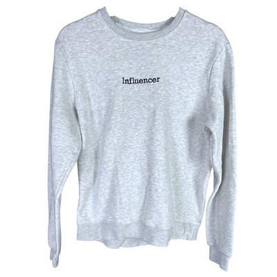 San Francisco Work Shirts Men's Medium Influencer Embroidered Gray Sweatshirt