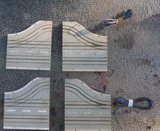 Faller AMS Slot car 4710 2 X Junction Switch 2-lane/1-lane NOT TESTED SOLD AS IS