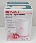 RIVAL Frozen Yogurt Maker  Ice Cream Freezer Model 8200