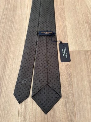 Louis Vuitton LV Krawatte Monogram 5 Seide Authentic Made in Italy 22