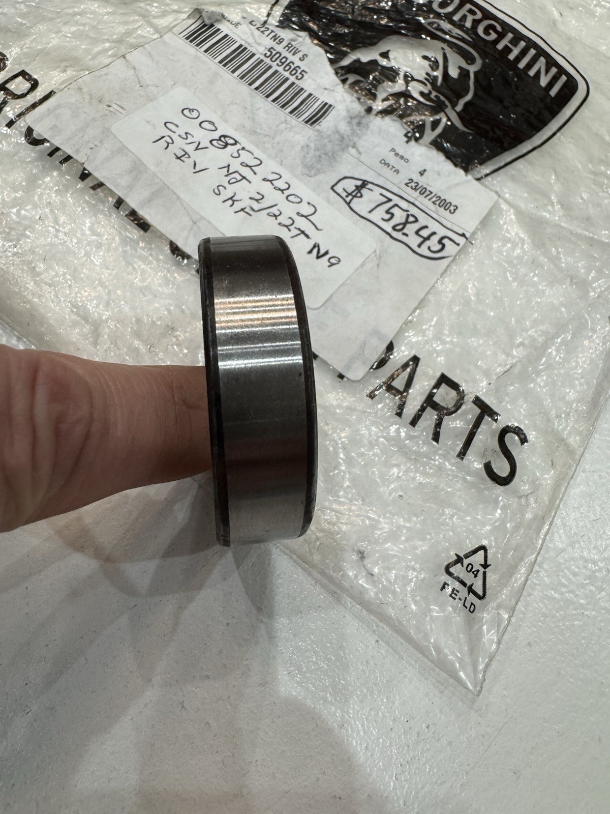 Lamborghini Engine Bearing P/N 008522202