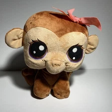 2007 Hasbro LITTLEST PET SHOP Large PLUSH MONKEY  Big Jumbo Stuffed Animal 16” 