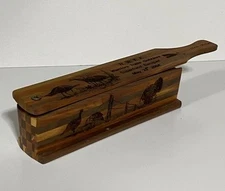 Vintage 2004 NWTF Dale Rohm Box Call Turkey Call - Signed & Dated Hunting RARE!
