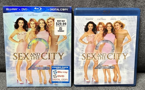 Sex and the City 2 (Blu-ray + DVD, 2010) W/Slip Cvr Combined Shipping Available! - Picture 3 of 7