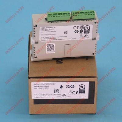   DVP16SP11R 8DI 8DO (Relay) Digital I/O Module PLC New in Box Free Ship *la