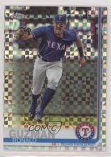 2019 Topps Chrome Mega Box X-Fractor Ronald Guzman #40 1md