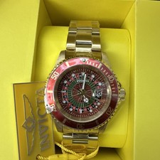 Invicta Pro Diver House of Cards Men's Watch - 40mm, Gold (50520)
