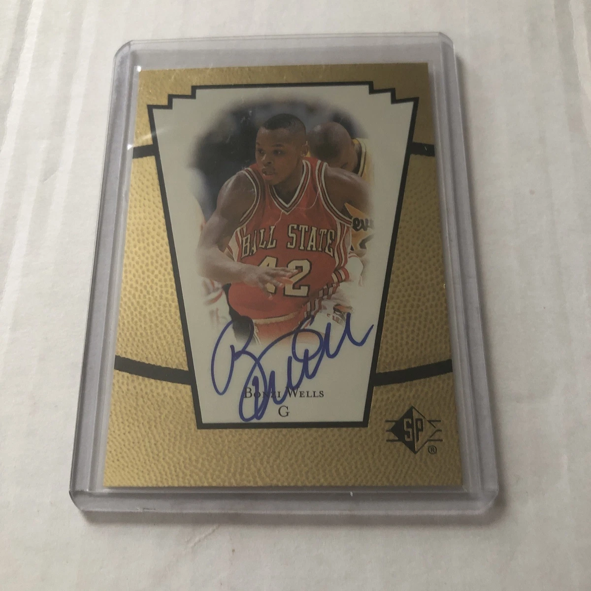 Bonzi Wells Basketball Autographed Sports Trading Cards 