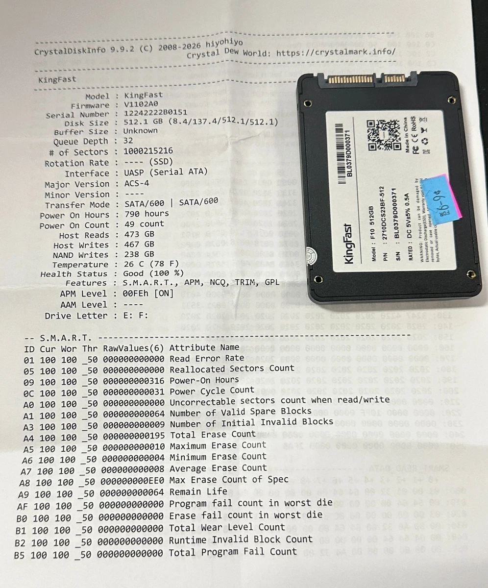 KingFast Internal Solid-State Drives for sale | eBay
