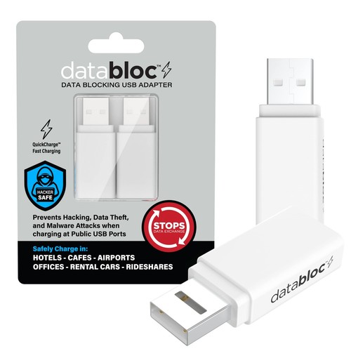 Eyebloc Databloc USB Data Blocker Adapter - Hacker Safe, Enhanced Data Protec... - 第 1/9 張圖片