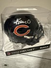 Rome Odunze Signed Chicago Bears Mini Helmet Fanatics COA — photo 1