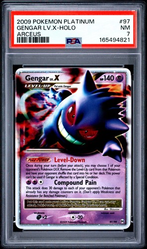 Gengar LV.X graded PSA 7 for sale on eBay