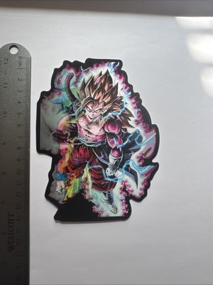 Dragon Ball Z Goku Supersaiyan Motion Sticker Anime Sticker Decalcomanie Impermeabili Per Auto, Laptop, Frigorifero, Valigia, Ecc. Giocattolo - Foto 6