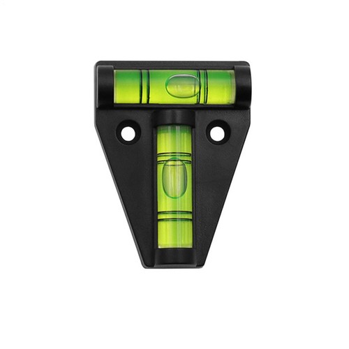(2pcs) 2 Way Mini Spirit Level Small Caravan T Bubble Levelling Tool - Foto 12 di 13