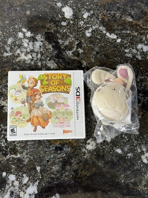 Story of Seasons (Nintendo 3DS, 2015) COMPLETE CIB W/ SEALED PLUSH NICE!!
