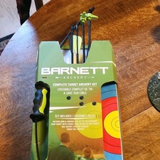 Barnett Youth Recurve Complete Target Archery Set Bow Arrows Green BAR30010