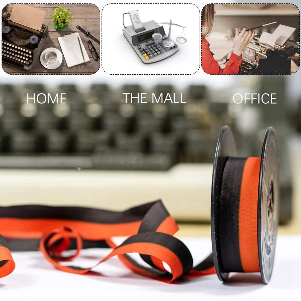 4Pcs Universal Typewriter Ribbon Twin Spool Typewriter Ribbon Replacement5974 - image 2 of 4