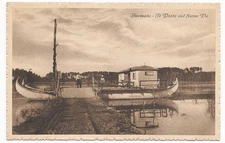 Sarmato - Il Porto sul fiume Po