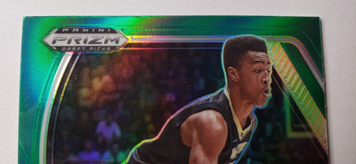 JOHN COLLINS 2021 Panini Prizm Draft Picks Green Prizm #94 WAKE FOREST - Picture 2 of 4