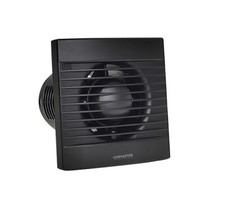 100mm 4 INCH Silent TIMER EXTRACTOR FAN MODERN STYLISH DESIGN LED BATHROOM BLACK