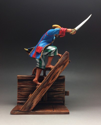 Tin toy soldiers Pirate 54 rmm figurine metal sculpture Hand painted IN STOCK - Picture 5 of 6