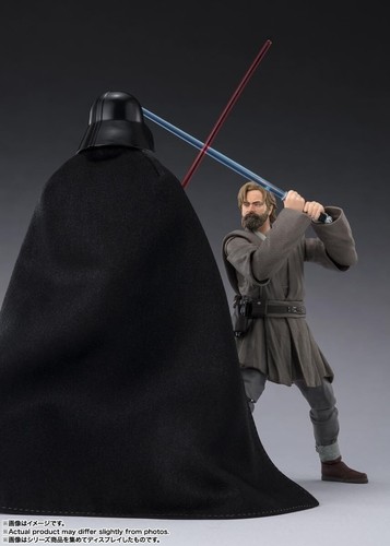 BANDAI S.H.Figuarts Darth Vader STAR WARS Obi-Wan Kenobi from Japan - Picture 6 of 8