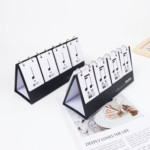 Reusable Rhythm Practice Card Portable Note Training Card - Photo 4/10