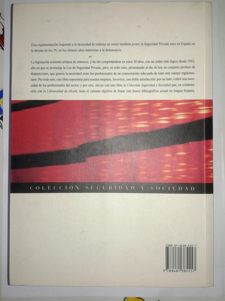 COMPENDIO DE LA LEGISLACIÓN DE SEGURIDAD PRIVADA I - Imagen 2 de 2