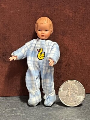 Dollhouse Miniature Doll Boy C by Caco 1:12 one inch scale C186 Dollys Gallery
