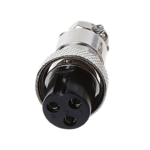 GX16 3/4/8 Pin Female Circular Butting Aviation Socket Plug Wire Panel Connector - Picture 9 of 9