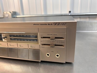 Marantz SD 142 Vintage Stereo Cassette Deck | 1970s | Working