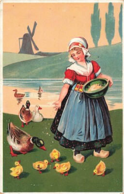 H. Nakayama 『Dutch Girls 』lithograph H. Nakayama 『Dutch Girls 』lithograph｜H. Nakayama 『Dutch Girls