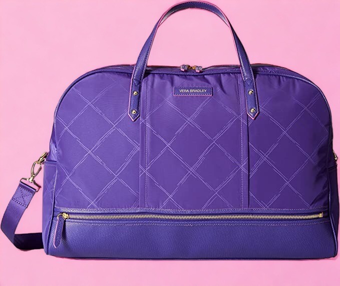 New Vera Bradley Preppy Poly Travel Bag Violet Duffle Luggage - NWT | eBay New Vera Bradley Preppy Poly Travel Bag Violet Duffle Luggage - NWT | eBay