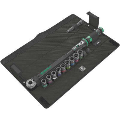 Wera Click-Torque C 3 Set 2 für die Betonverschraubung, 40-200 Nm, 11-teilig