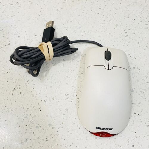 Microsoft IntelliMouse Optical USB & PS/2 Compatible Mouse X05-87477 Tested