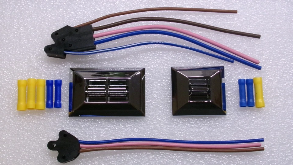 NEW 1971 - 1980 El Camino Power Window Switch & Wire Connector Pigtail Kit 73 80 Foto 3 de 4