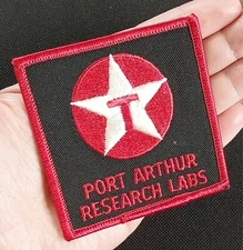 Vintage TEXACO Port Arthur Research Labs Oil Gasoline Petrol Collectors Patch