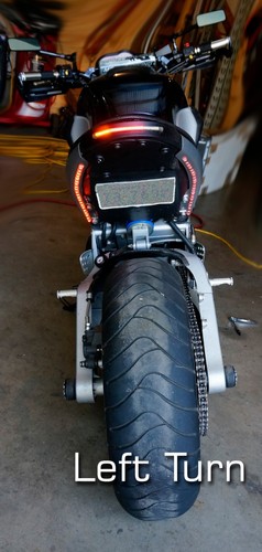 L.E.D. Strip - Run / Brake / Turn /All In One- All Leds illuminate /amber-red - Picture 3 of 12