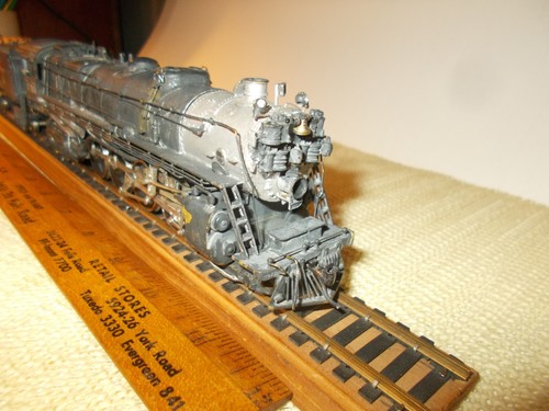 EARLY 60's TENSHODO BRASS 4-8-4 CLASS S-2 NORTHERN w/VANDY TENDER, GN RR, NICE - Picture 4 of 24