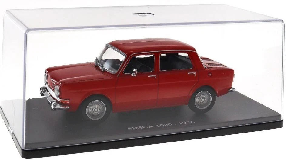 Simca 1000 - 1976 - 1:24 Scale - Vintage Car - Come with Display Case - Brand Ne - Image 3 of 3