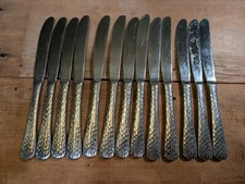 World Tableware Hammered Dinner Knives - Set of 13