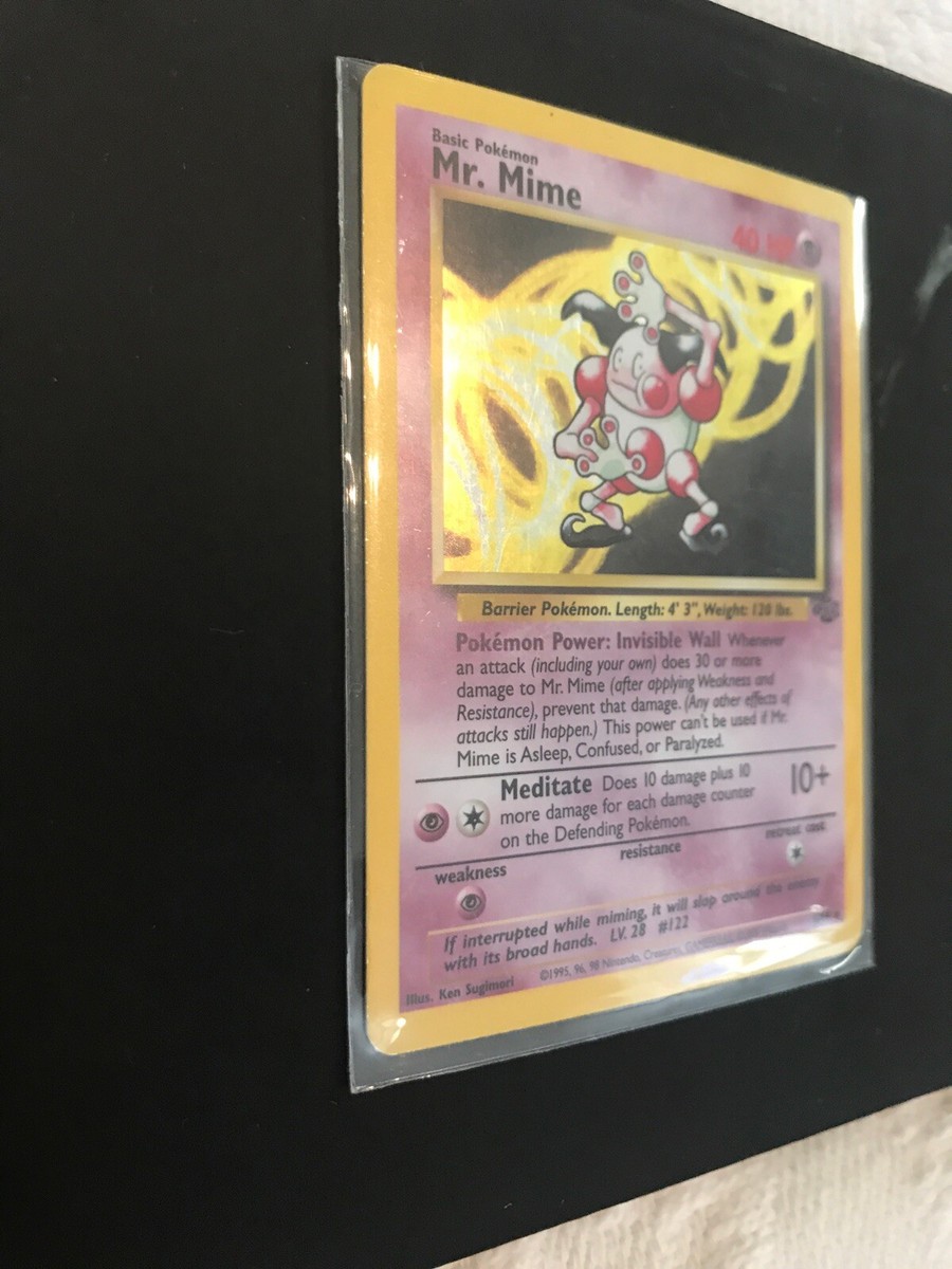 Holographic Mr. Mime Pokmon | eBay