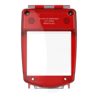 SmartGuard Schutzhaube aufklappbar Polycarbonat Schutzhülle für Alarmtasten