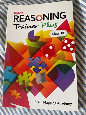 BMA'S REASONING TRAINER PLUS - CLASS 10. BRAIN MAPPING ACADEMY. 9789382058090
