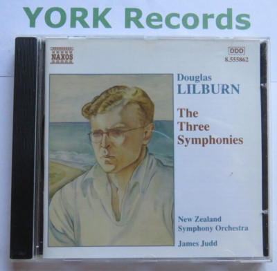 LILBURN - The Three Symphonies JUDD New Zealand Symphony Orchestra - Ex CD Naxos