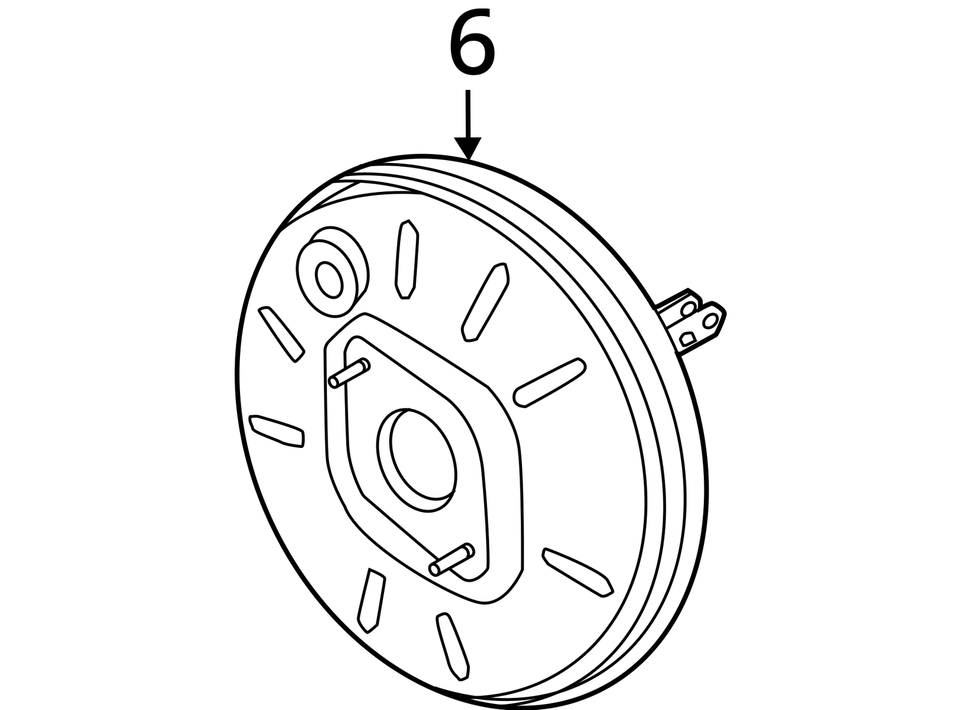 2023 Nissan Versa Power Brake Booster OEM 10K Miles LKQ400550300 eBay