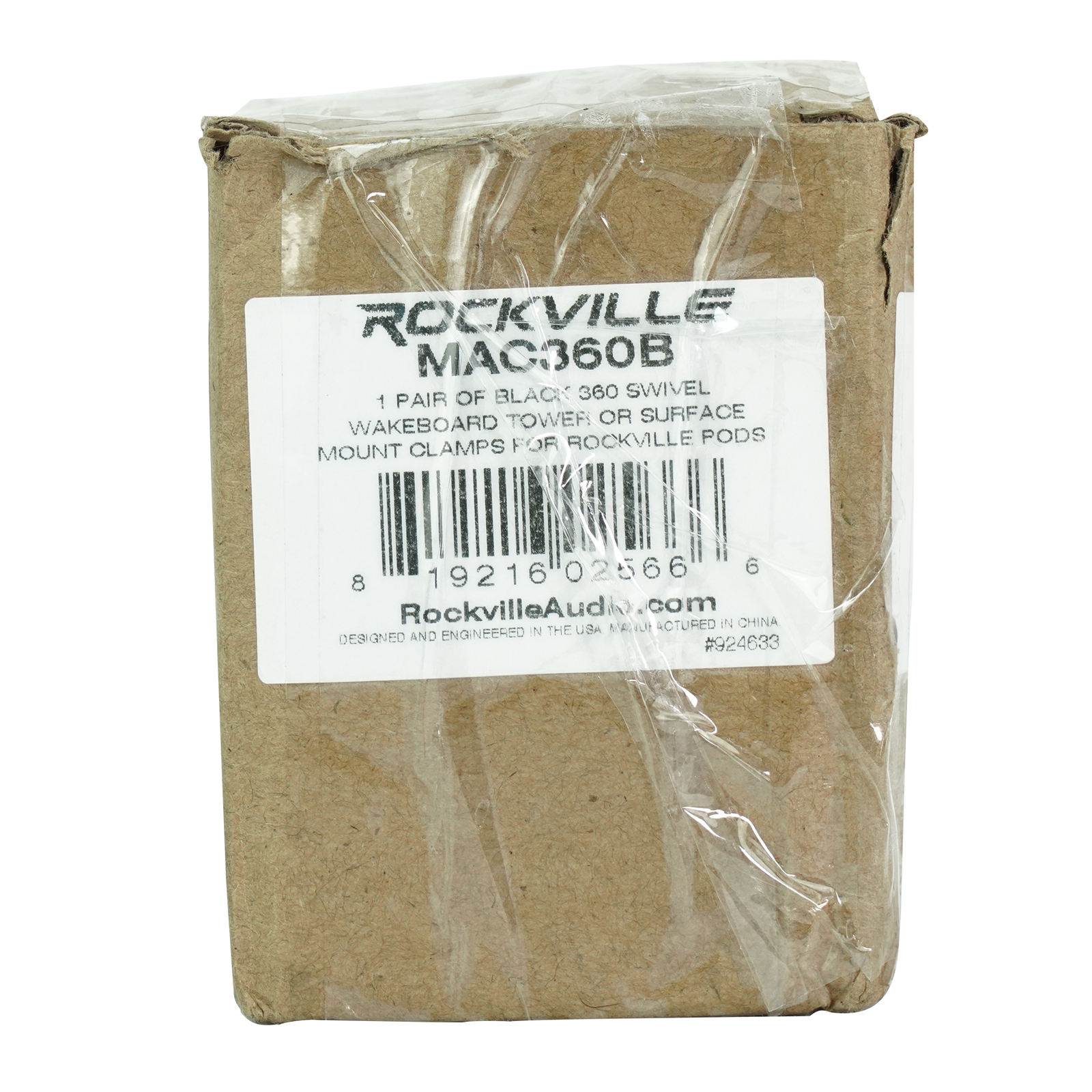 2 Поворотная башня MAC360B на 360Зажимы для поверхностного монтажа 4 вейкборда Rockville